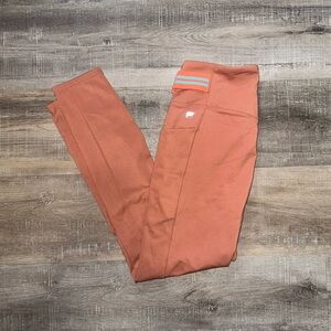Fabletics Coral Leggings with Stripe Detail